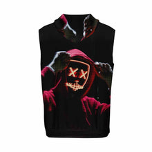 Charger l'image dans la galerie, Sweat à capuche sans manches pour homme VLMS personnalisé avec photo texte prénom (conception une image)