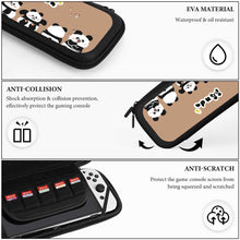 Charger l'image dans la galerie, Switch Travel Case EVA Case Game Console Storage Bag pour Nintendo Switch / Switch Lite personnalisé avec photo motif texte