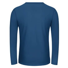 Charger l'image dans la galerie, T-shirt EL à manches longues pour homme entièrement imprimé en pur coton personnalisé avec photo texte prénom