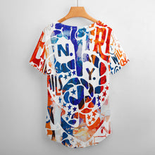 Charger l'image dans la galerie, T-shirt Ice Silk à manches courtes et col en V NZ109 pour femme personnalisé avec photo texte prénom (conception une image)