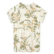 Charger l'image dans la galerie, T-shirt à manches courtes à épaules tombantes pour femme NT105 personnalisé avec photo texte prénom (conception une image)