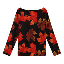 Charger l'image dans la galerie, T-shirt à manches longues col incliné pour femme XVL personnalisé avec photo texte prénom (conception une image)