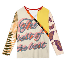 Charger l'image dans la galerie, T-shirt boutonné à manches longues et col incliné XCK pour femme personnalisée avec prénom motif texte (conception multi-images)