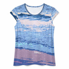 Charger l'image dans la galerie, T-shirt de sport femme à séchage rapide MWL547 personnalisé avec photo texte prénom