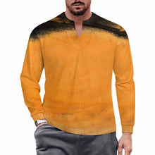 Charger l'image dans la galerie, T-shirt homme en soie glacée à séchage rapide col V irrégulier MWL698 personnalisé avec photo texte prénom (conception une image)