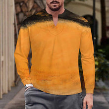 Charger l'image dans la galerie, T-shirt homme en soie glacée à séchage rapide col V irrégulier MWL698 personnalisé avec photo texte prénom (conception une image)