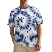 Charger l'image dans la galerie, T-shirt coupe classique à manches courtes et col rond NT pour femmes et hommes personnalisé avec photo texte prénom (conception une image)