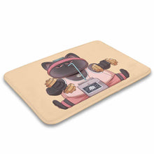 Charger l'image dans la galerie, Tapis de sol antidérapant pour salle de bain (version épaisse) personnalisé avec photo motif texte