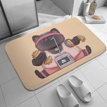 Charger l'image dans la galerie, Tapis de sol antidérapant pour salle de bain (version épaisse) personnalisé avec photo motif texte