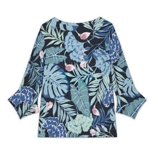 Charger l'image dans la galerie, Top col V à manches pétales pour femme KCL personnalisé avec photo texte prénom