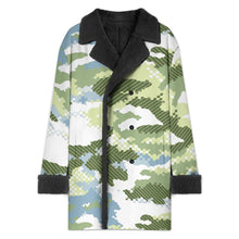 Charger l'image dans la galerie, Trench-coat croisé pour homme avec col tailleur MWL510 personnalisée avec prénom motif texte