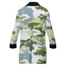 Charger l'image dans la galerie, Trench-coat croisé pour homme avec col tailleur MWL510 personnalisée avec prénom motif texte