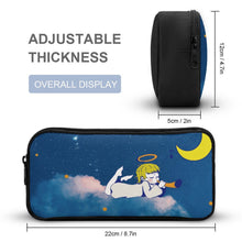 Charger l'image dans la galerie, Trousse à crayons / Trousse de maquillage / Sac cosmétique pour femme étudiant personnalisée avec photo logo motif texte