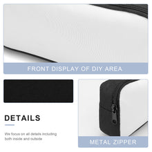 Charger l'image dans la galerie, Trousse à crayons / Trousse de maquillage / Sac cosmétique pour femme étudiant personnalisée avec photo logo motif texte