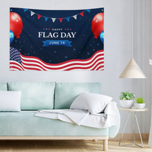 Charger l'image dans la galerie, Un drapeau avec un trou dans chaque coin personnalisée avec prénom motif texte