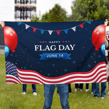 Charger l'image dans la galerie, Un drapeau avec un trou dans chaque coin personnalisée avec prénom motif texte