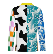 Charger l'image dans la galerie, Veste de costume formelle pour homme Z34W personnalisée avec prénom motif texte (conception multi-images)