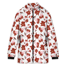 Charger l'image dans la galerie, Veste matelassée zippée en coton pour femme MWL516 personnalisé avec photo texte prénom (conception une image)