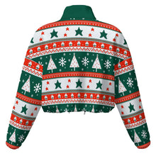 Charger l'image dans la galerie, Veste polaire courte à capuche pour femme MWL476 personnalisé avec photo texte prénom (conception une image)