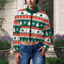 Charger l'image dans la galerie, Veste polaire courte à capuche pour femme MWL476 personnalisé avec photo texte prénom (conception une image)