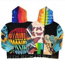 Charger l'image dans la galerie, Veste pull à capuche homme manches longues sweat zippé à capuche WY14 personnalisée avec prénom motif texte (conception multi-images)