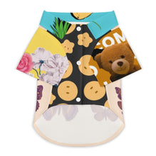 Charger l'image dans la galerie, Vêtements pour animaux de compagnie chemise LM027 pour chats et chiens pour la maison plage bord de mer personnalisée avec prénom motif texte (conception multi-images)