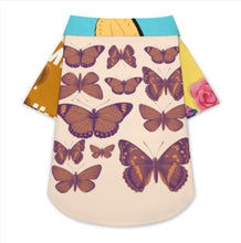 Charger l'image dans la galerie, Vêtements pour animaux de compagnie chemise LM027 pour chats et chiens pour la maison plage bord de mer personnalisée avec prénom motif texte (conception multi-images)