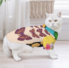 Charger l'image dans la galerie, Vêtements pour animaux de compagnie chemise LM027 pour chats et chiens pour la maison plage bord de mer personnalisée avec prénom motif texte (conception multi-images)