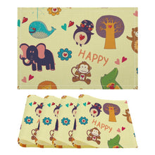 Charger l'image dans la galerie, Set de Table Personnalisé Aspect Lin | Décoration de Table Chic