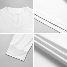 Charger l'image dans la galerie, T-shirt Homme Technique Personnalisé | Col V Manches Longues Fraîcheur