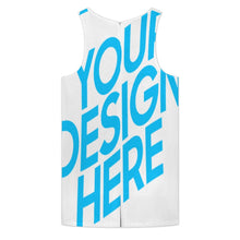 Charger l'image dans la galerie, Combinaison short col ras du cou femme XLR personnalisé avec photo texte prénom (conception une image)