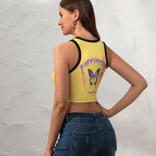 Charger l'image dans la galerie, Crop Top Dos Nageur Personnalisé | Haut Court Sport & Lifestyle Femme