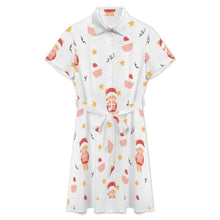 Charger l'image dans la galerie, Robe Chemise Personnalisée Femme | Tissu Extensible | Cadeau pour Elle