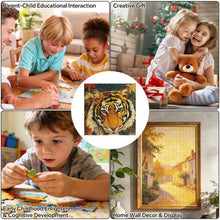 Charger l'image dans la galerie, Puzzle en Bois Personnalisé | Découpe Irrégulière 100 Pièces & Photo