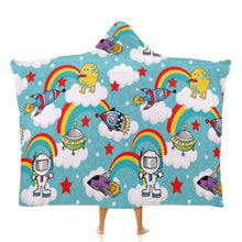 Charger l'image dans la galerie, Plaid à Capuche Personnalisé | La Couverture Polaire à Porter