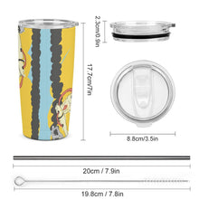 Charger l'image dans la galerie, Gobelet Isotherme Acier Inox 304 | Personnalisable (UV), 590ml | Voyage