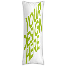 Charger l'image dans la galerie, Taie d'oreiller en polyester à longues bandes impression recto personnalisé avec photo texte prénom