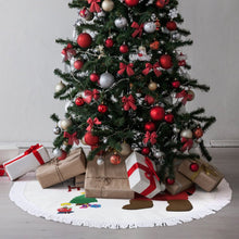 Charger l'image dans la galerie, Jupe de Sapin Bohème Personnalisée | Tapis à Franges Unique