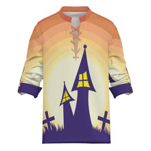 Charger l'image dans la galerie, Chemise Stretch Homme Col Montant | Style Unique & Personnalisable