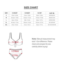Charger l'image dans la galerie, Bikini Taille Haute Personnalisé | Maillot de Bain Nœud Avant