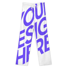 Charger l'image dans la galerie, Pantalon de nuit ample pour homme LM071 taille S-5XL personnalisé avec photo texte prénom (conception une image)