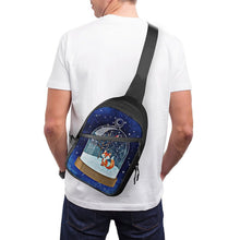 Charger l'image dans la galerie, Sac Sling Pliable Personnalisé | Sac Poitrine Voyage Léger