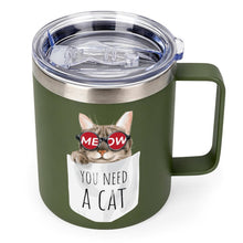 Charger l'image dans la galerie, Mug Isotherme Personnalisé 12oz en Acier Inoxydable