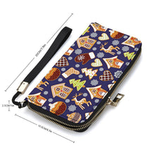 Charger l'image dans la galerie, Portefeuille Clutch Personnalisé | Cuir PU Zip-Around Grande Capacité