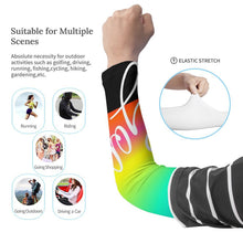 Charger l'image dans la galerie, Manchettes de Sport Lycra Glacé | Protection UV, Respirantes & Personnalisables