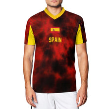 Charger l'image dans la galerie, Créez Votre Maillot de Foot Personnalisé | Tissu Respirant Col V