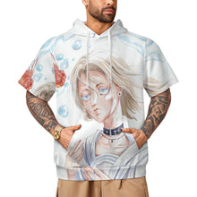 Charger l'image dans la galerie, Hoodie Homme Personnalisé Manches Courtes | Style Urbain & Tissu Air Layer