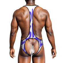 Charger l'image dans la galerie, Sous-vêtement sexy une pièce pour homme SDSQQ001 personnalisé avec photo texte prénom (conception une image)
