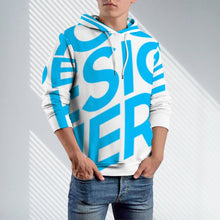 Charger l'image dans la galerie, Sweat-shirt ample sans poche AMZ pour unisexe personnalisé avec photo texte prénom (conception une image)