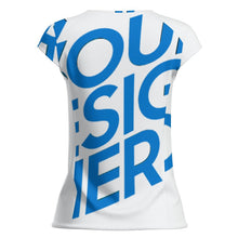 Charger l'image dans la galerie, T-shirt de sport femme à séchage rapide MWL547 personnalisé avec photo texte prénom